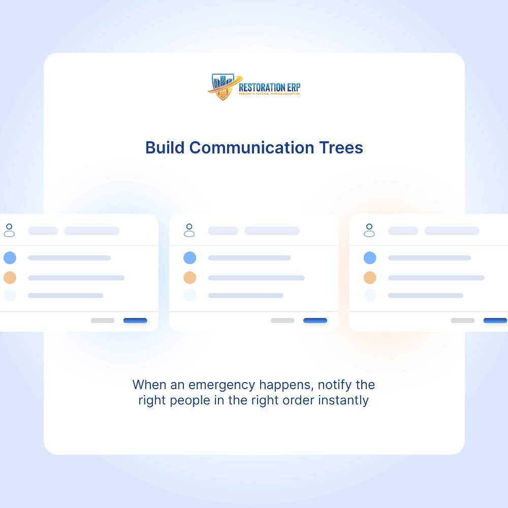 build communication tree
